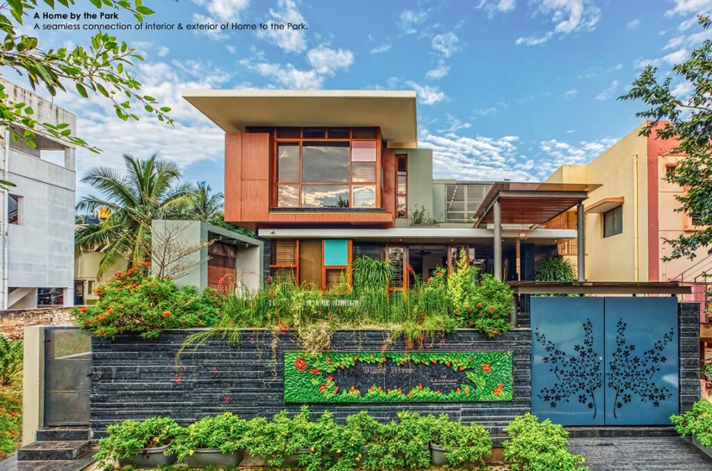 contemporary house design in India