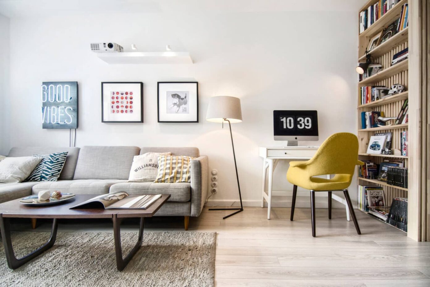 Modern Apartment Living Room Interior Design | The House Design Hub
