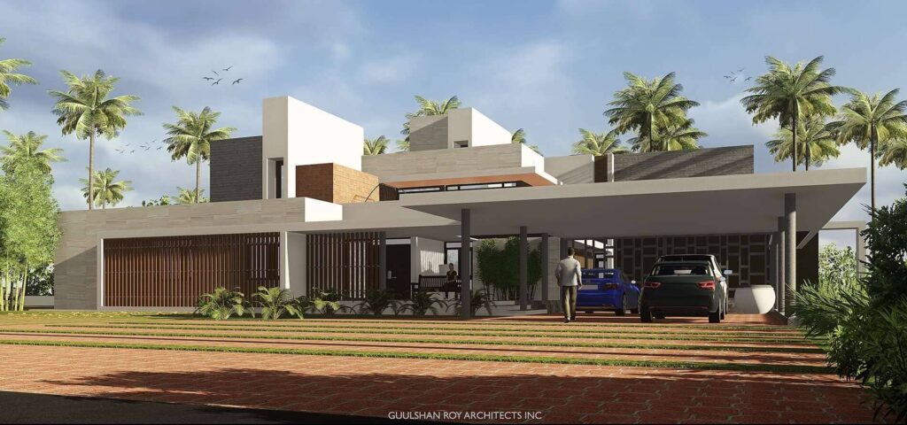 simple contemporary house design in banglore