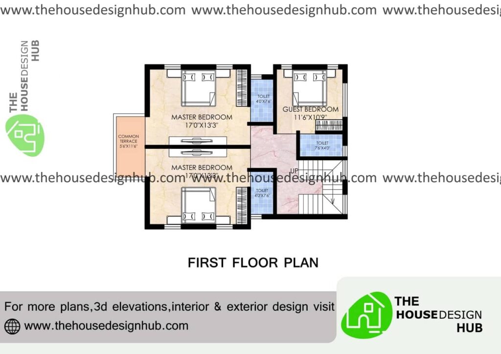 north facing house plan with pooja room