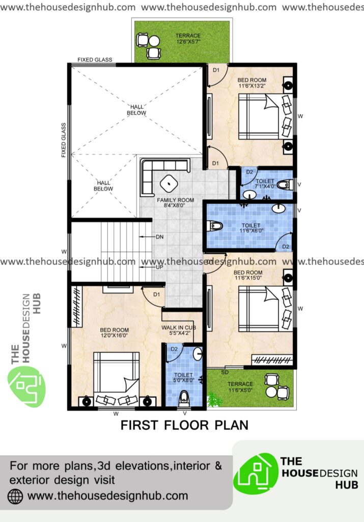 5 bedroom house plan