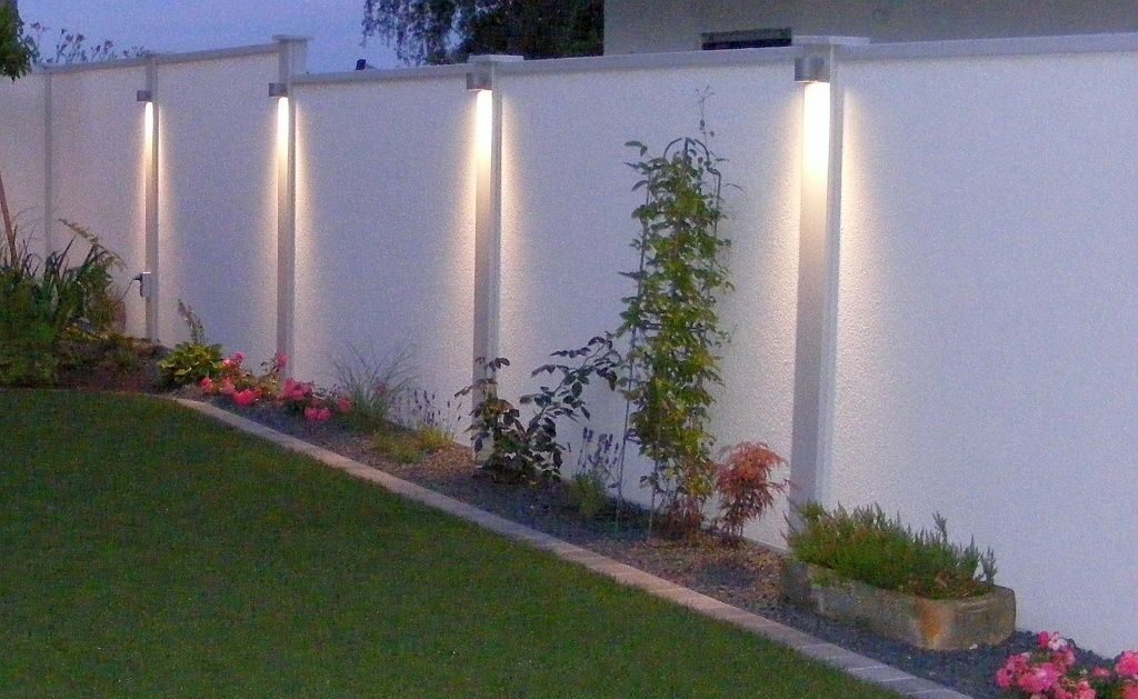 modern compound wall lighting