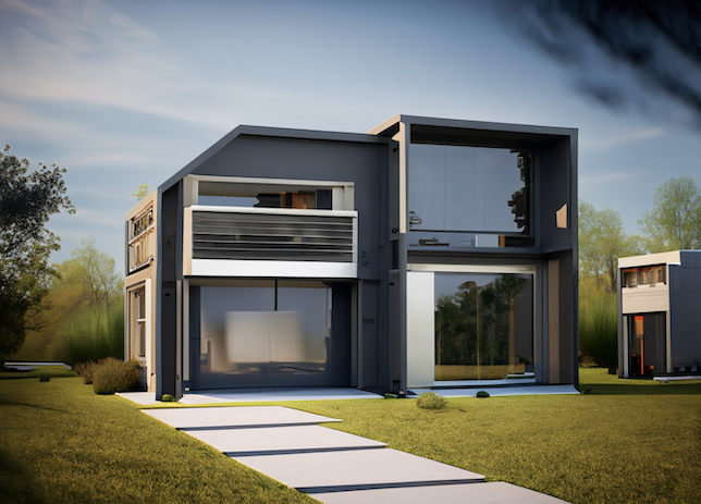 modern modular home
