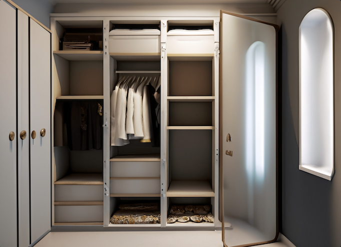 closet design for storage